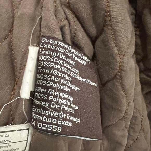 Brown Suede leather jacket - Picture 3 of 3